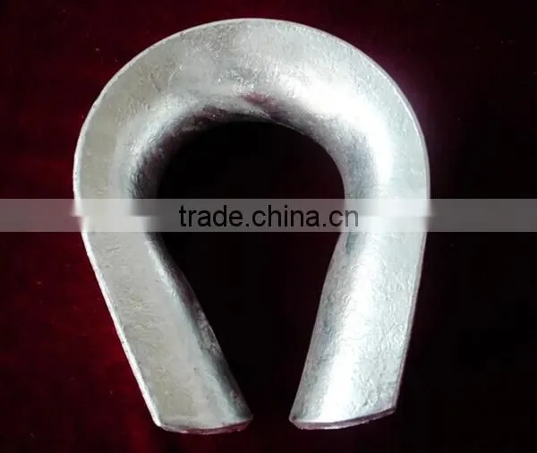Electric galvanized wire rope k3 thimble