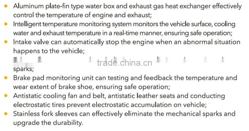 Top1 Heli Brand Diesel Engine Explosion Proof 3ton Forklift