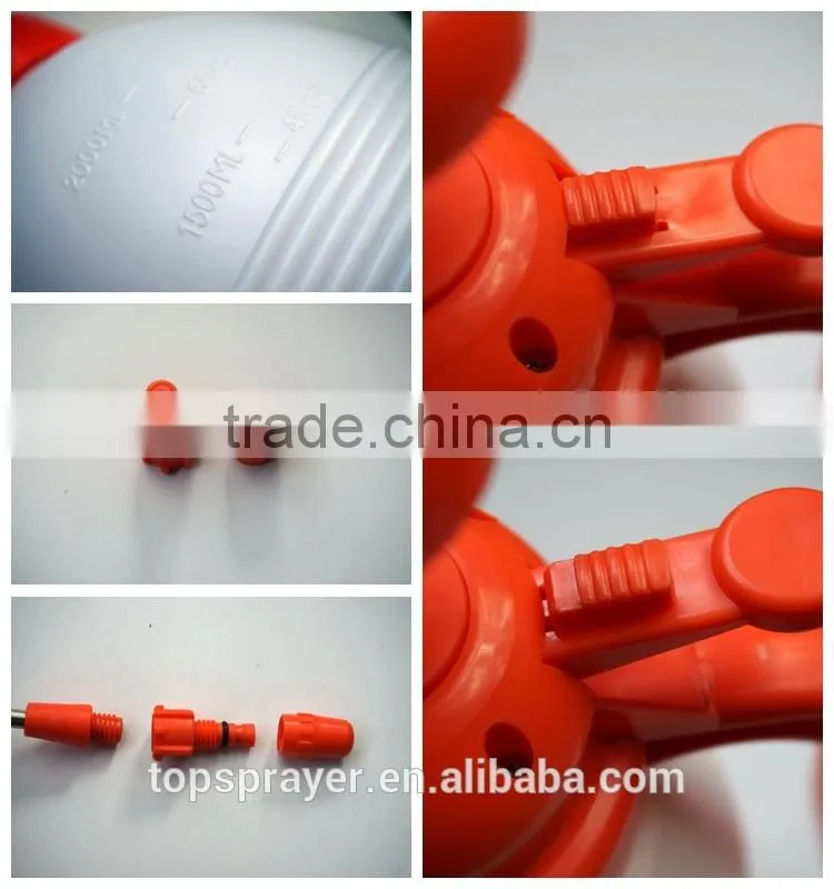 1.8L hand car wash high pressure water pump sprayer