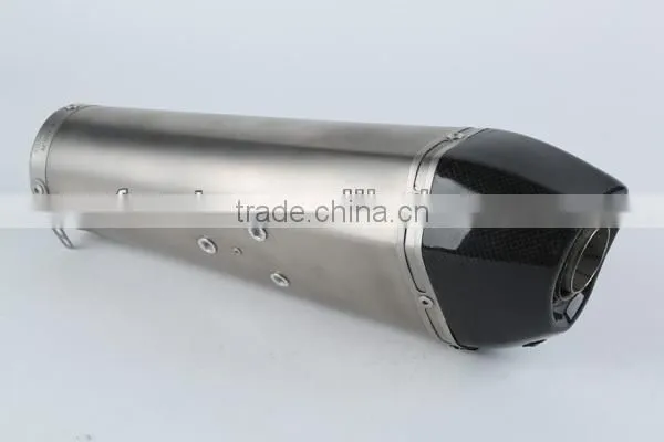 For KAWASAKI ZX-10R 2008-2010 Motorcycle Exhaust Pipe LASER Delta slip-on muffler