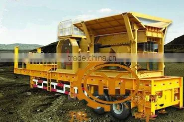 truck mounted portable crushing plant from china
