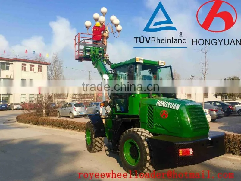 Telescopic Wheel Loader HY2500 Construction Machine with CE for Germany