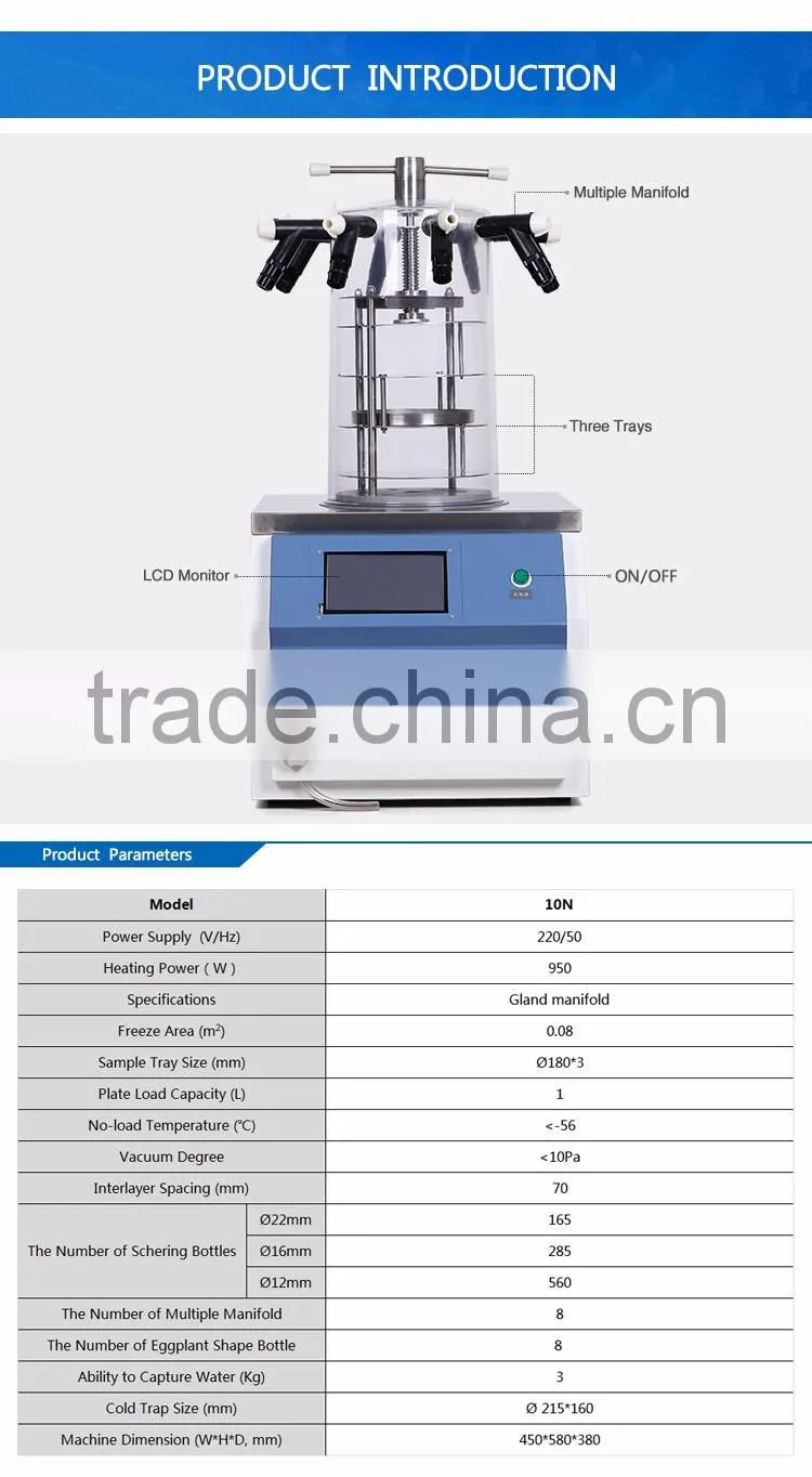 Laboratory Vacuum Freeze Dryer