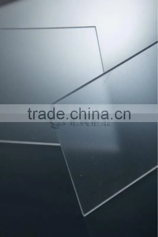 Polycarbonate Frosted Sheets Semitransparent 1.5mm,2mm,4mm,6mm100% Virgin PC Resin UV Resistance Coated Plastic Glass Panels