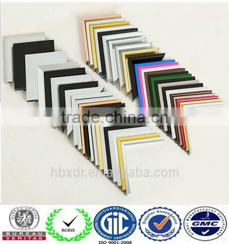 25mm, 32mm A2,A3,A4 aluminum extrusion snap frame