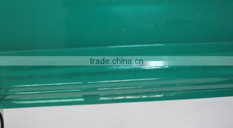 Corrugated Polycarbonate Roofing Sheet, PC Corrugated Panels for Roofing