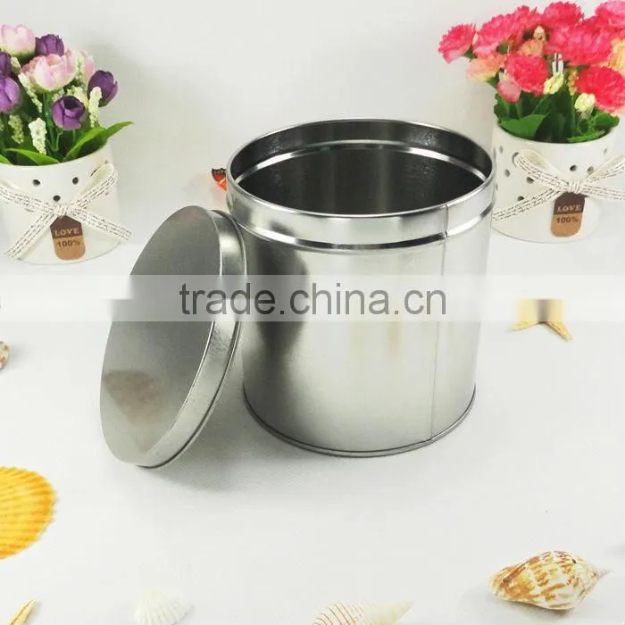 DIA120*120MM big tall round blank mint tin box