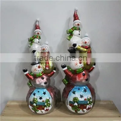 2016 artificial tall led snowmans