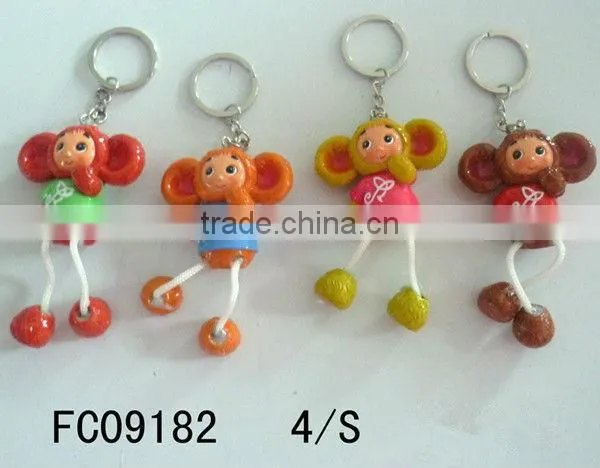 Resin custom key chain personalized