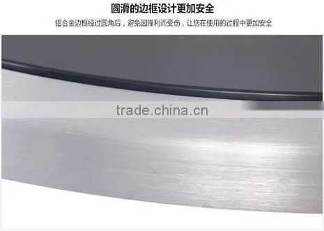 Modern simple lift fashion round high bar table tempered glass coffee table home leisure high cocktail table YYB090