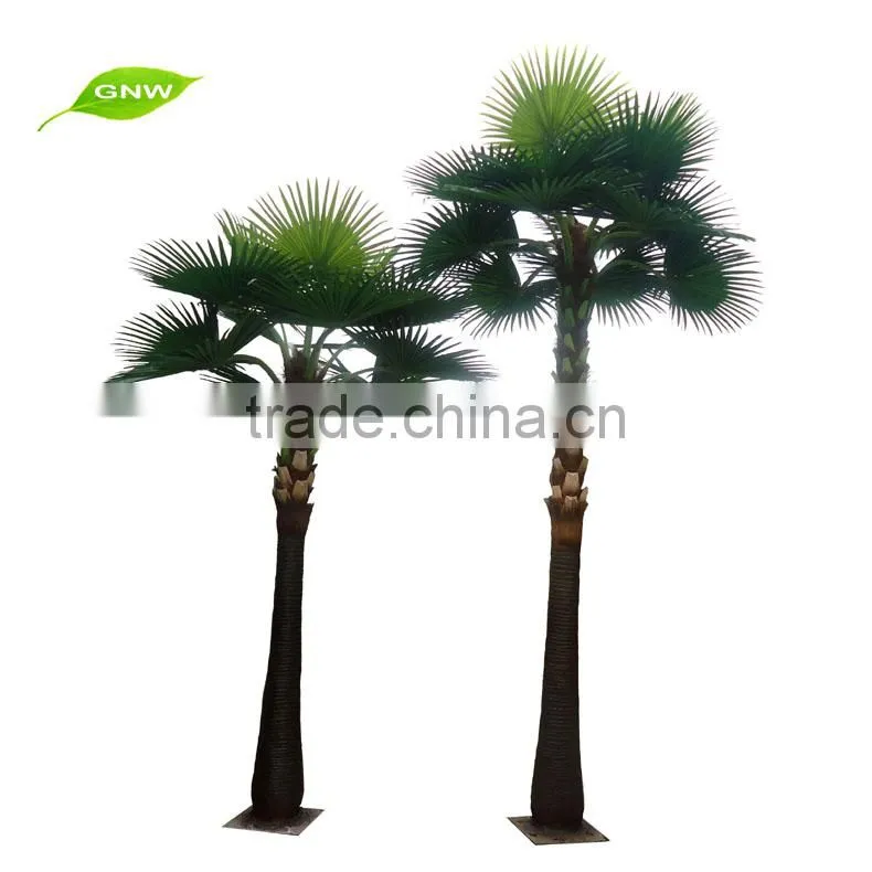GNW APM013 artificial palm tree new products on wholesale for outdoor decorations