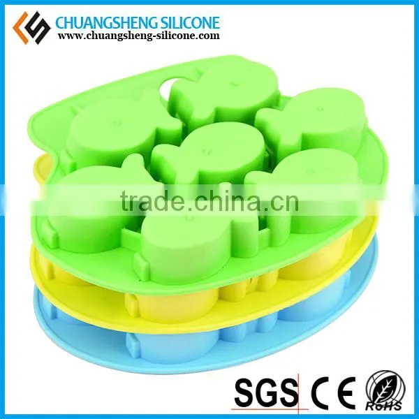 Cute design freeze mold, ice cream mold tray