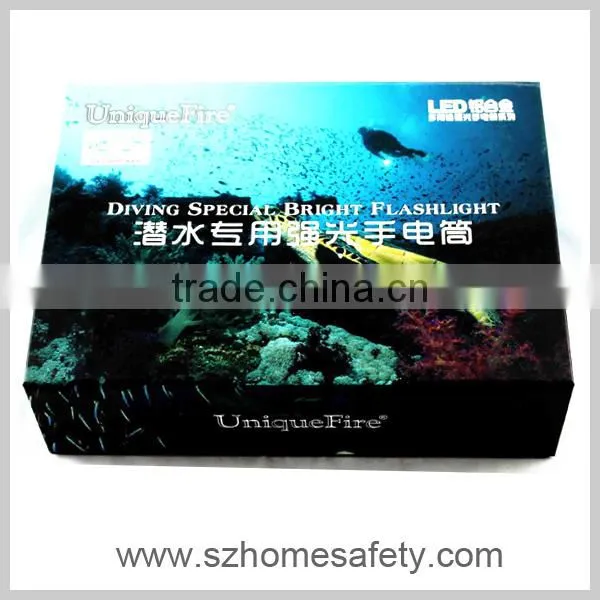 DT2 Scuba Diving Equipment 1200 Lumen powerful Waterproof Diving LED Flashlight
