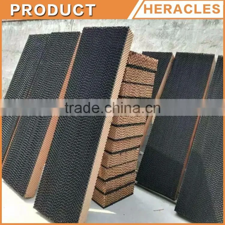 Heracles Wet Curtain Paper Cooling Pad chicken farm cooling pad on sale