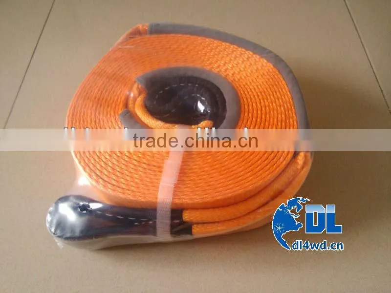 8cm*9m heavey duty 4wd recovery tow strap