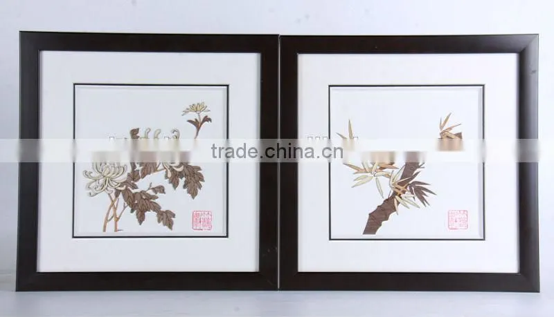 wooden carving wall panel / laser engraving