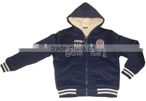 618A-D overstock boys cheap fleece jackets kid clothes