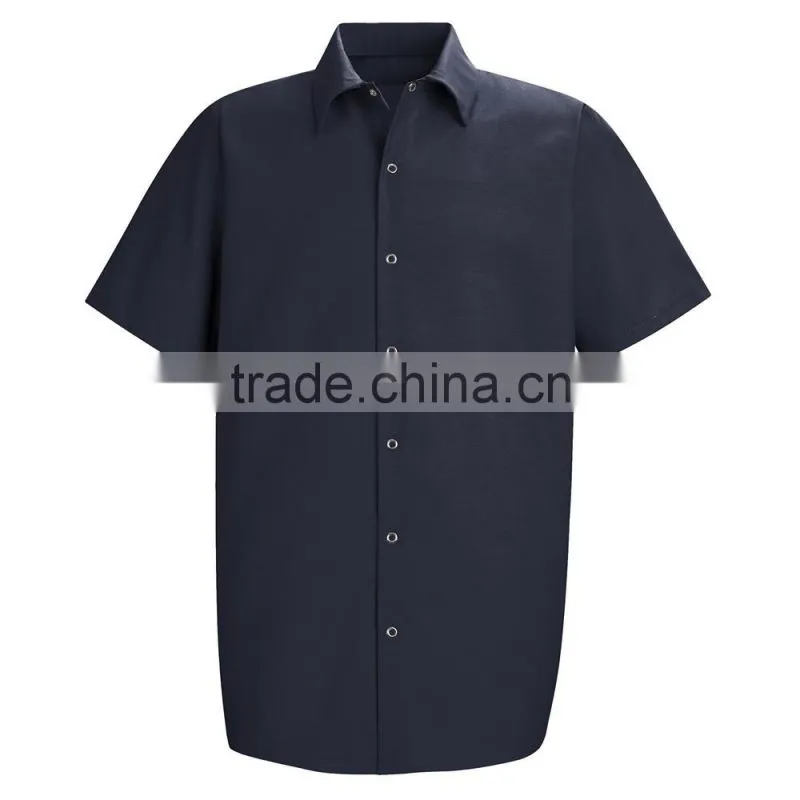 Direct factory wholesale custom black mens work shirts for men