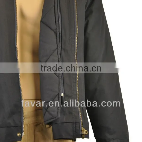 100% polyester lining padding reflective tape detachable jacket