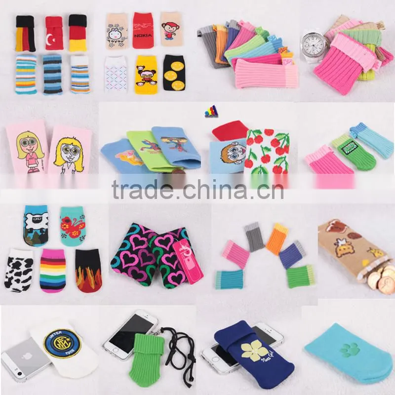 2014 cotton nylon new design pink color coin wallet