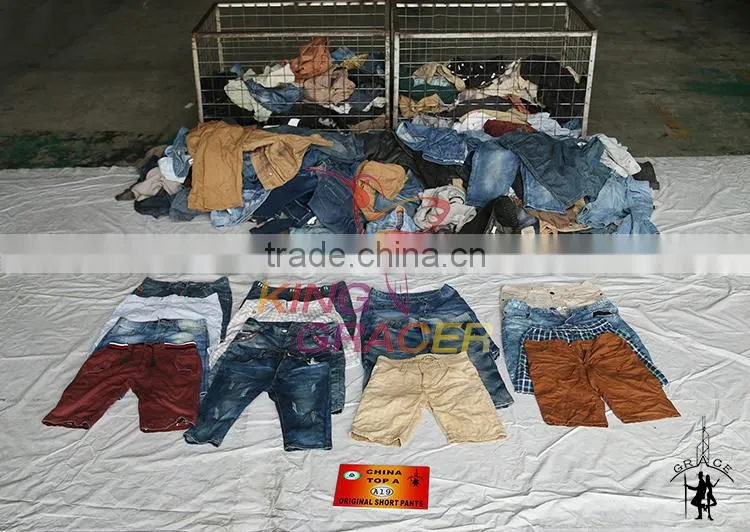 Stock Bulk Wholesale In Bales Men Short Pants wholesale clothing used