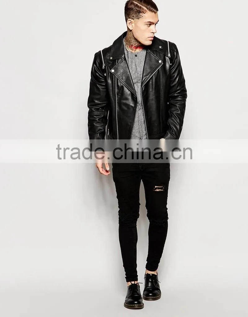 2016 new design collarless shirt for man