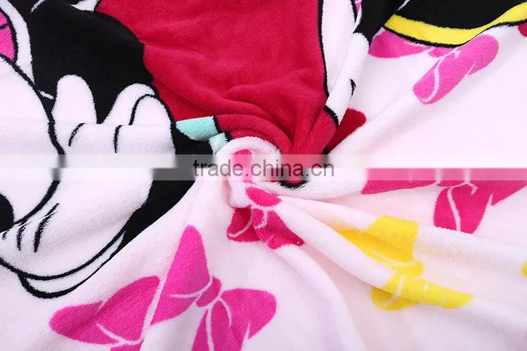 Summer thin air conditioning blanket single nap blanket for children