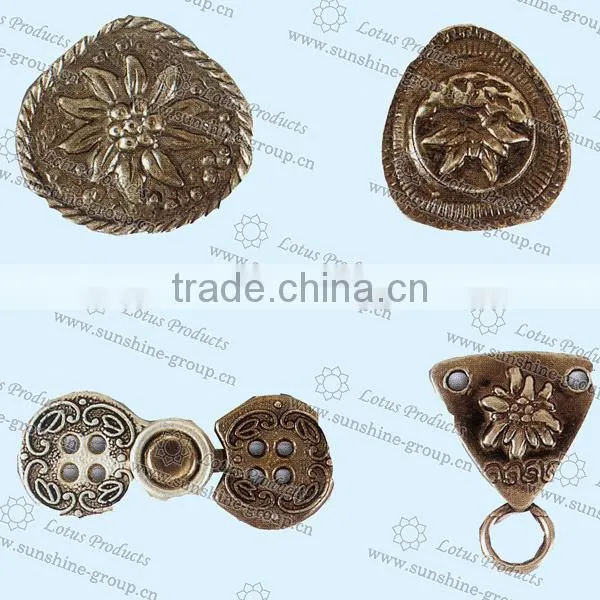 2016 Hot Selling Colth Button Alloy button