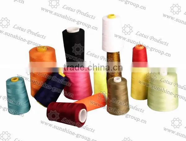 Sewing Thread 100% Spun Polyester Sewing Thread with Different Colors