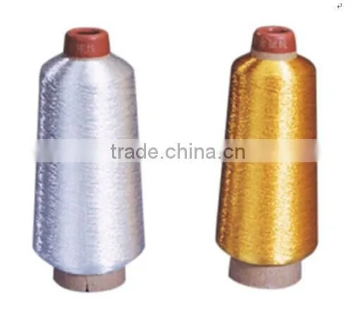 dtex260 Nm38 metallic embroidery thread
