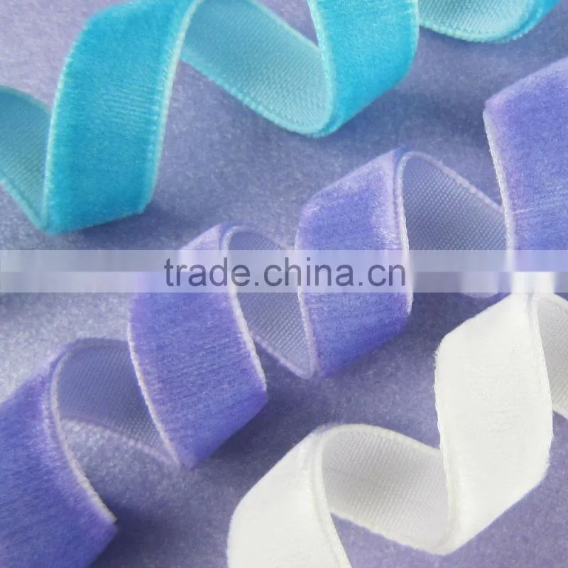 white velvet ribbon