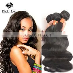 100% Unprocessed Virgin Brazilian Human Hair, Factory Wholesale Brazilian Human Hair Extension