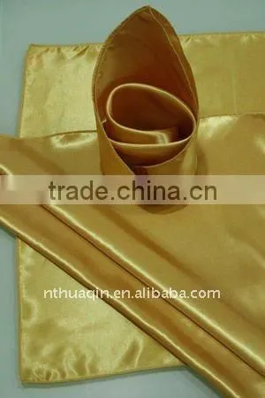Satin fabric table napkin table linen wedding fashion napkin