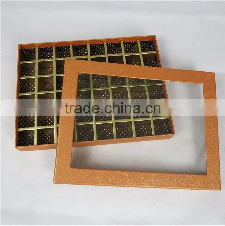 Window Box Packaging Chocolate Box Candy Box in Stock,boite de chocolat