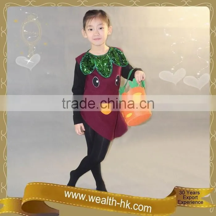Funny Kids Party Wear Eggplant Costume