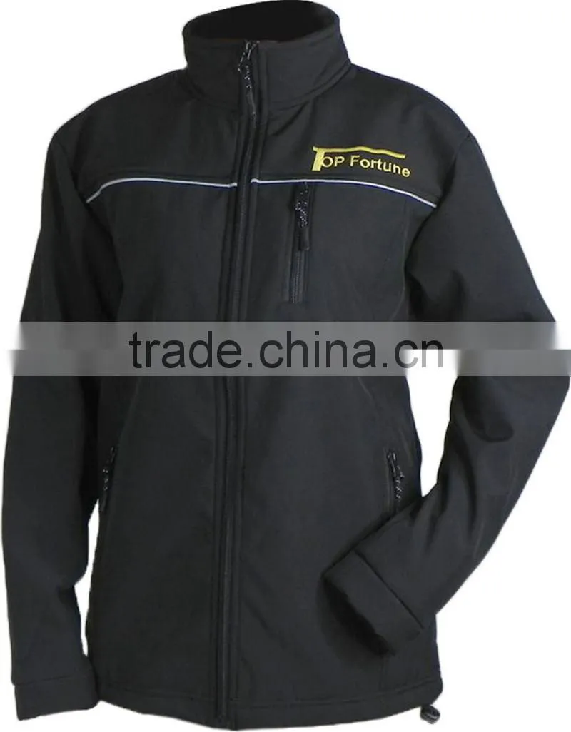 cool mens varsity softshell jacket