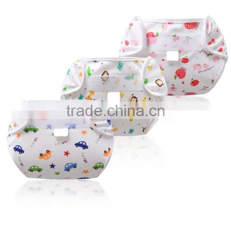 factory direct 100% cotton baby cloth diaper printed reusable baby diaper