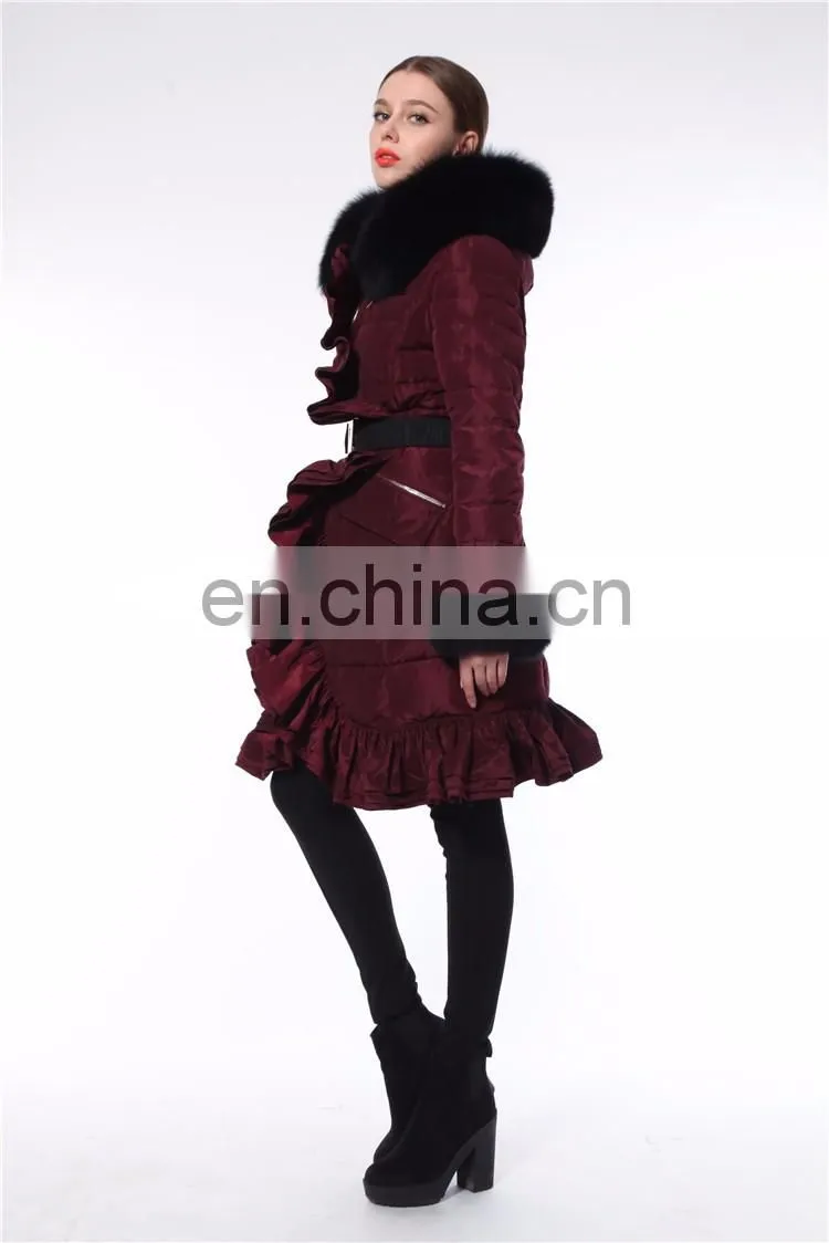 2016 New Design Hot Sale Casual Street Style Ladies Down Jacket