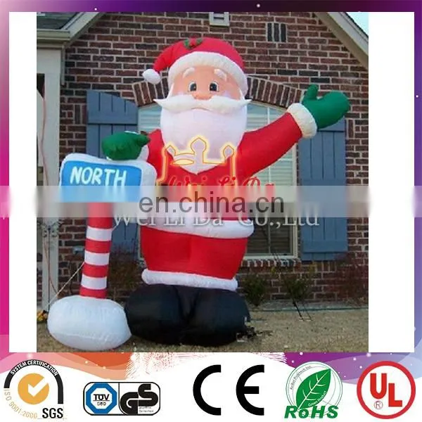 lowes christmas inflatables santa claus