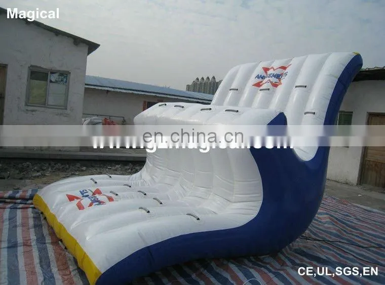 inflatable water seesaw slide/ water seewaw/ inflatable water rocket slide