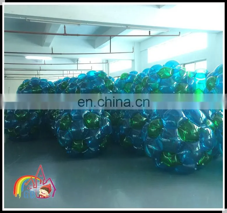 Durable PVC sport game inflatable bumper suit, inflatable belly soccer football bumper from china manufacturer