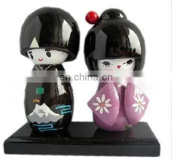 Handmade Wooden Chinese bridegroom nesting Doll for sale