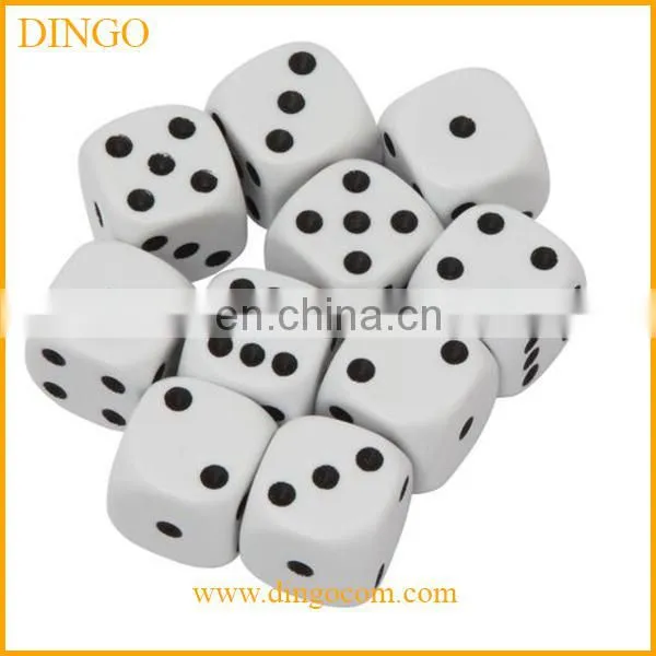 Various plastic dice manufacturers