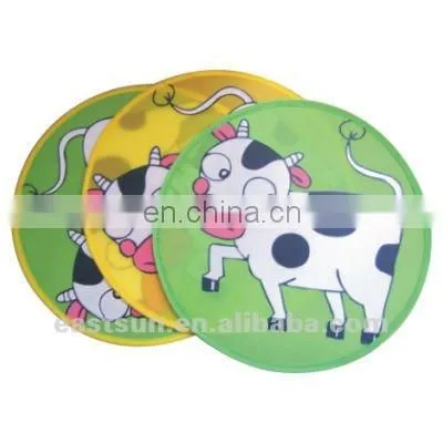 Wholesale customized eco-friendly nylon foldable fabric frisbee