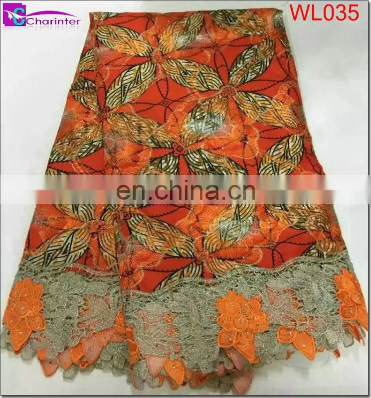 wax print fabric african african wax prints fabric 6 yards wax lace WL035