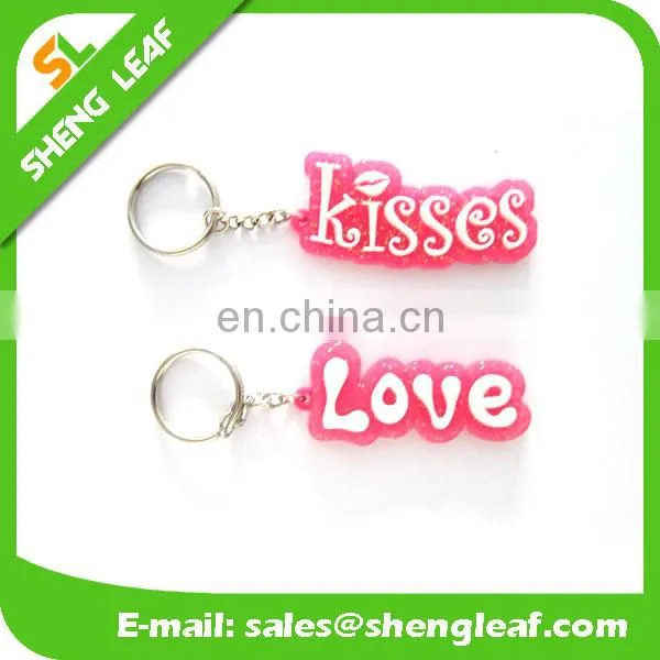 3d cartoon character customized soft pvc rubber keychain