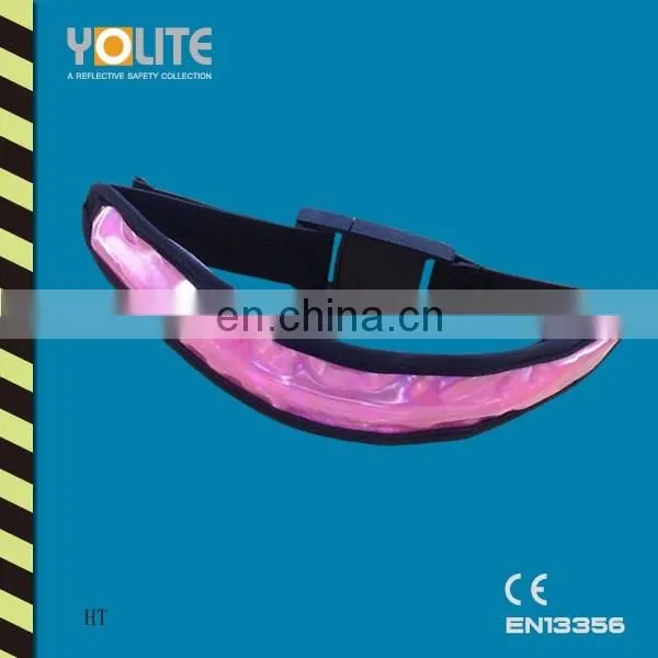 hot sale two mode flash light reflective led armband for running and night walking