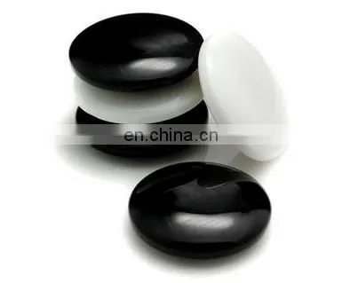 Black Shank Buttons Plastic Decorative Button Negro DIY Sewing Eye For Dolls Toy Eyes Nose Animal 16L 18L 20L 24L