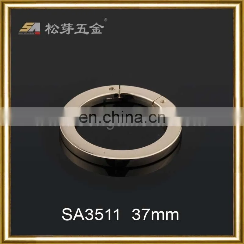 Custom Spring O Ring For Key Ring, Durable Plated Spring O Ring With High Quality