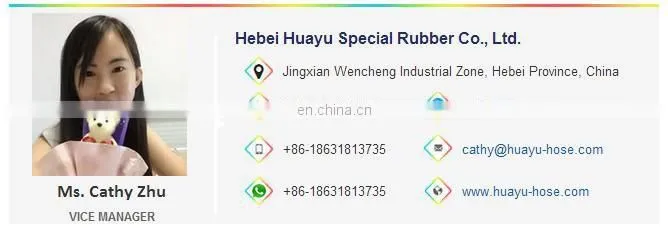 best quality flexible rubber hoses suction tubing